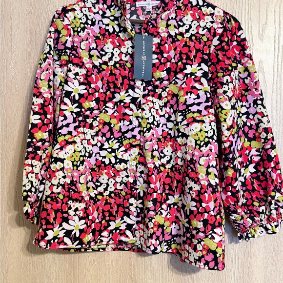 Michelle Mcdowell Tops - Michelle McDowell Secret Garden Pink Ashton Top Floral Women's Small Top